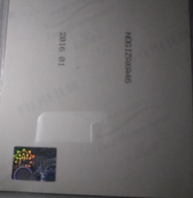 乃木坂46 生写真 直筆サイン C 2016年1月 橋本奈々未