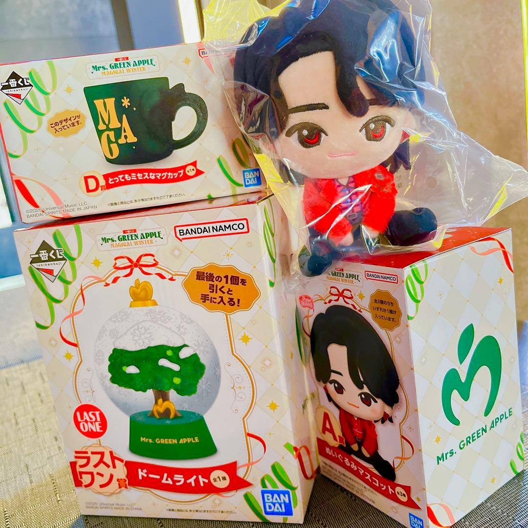 ミセス♡一番くじ♡ラストワン賞＆Ａ賞もっくん＆Ｄ賞マグカップ♡1番くじ♡大森元貴