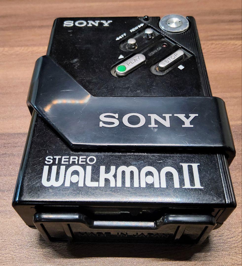 【レア！】SONY ウォークマン WM-2 ブラック 整備済完全動作品