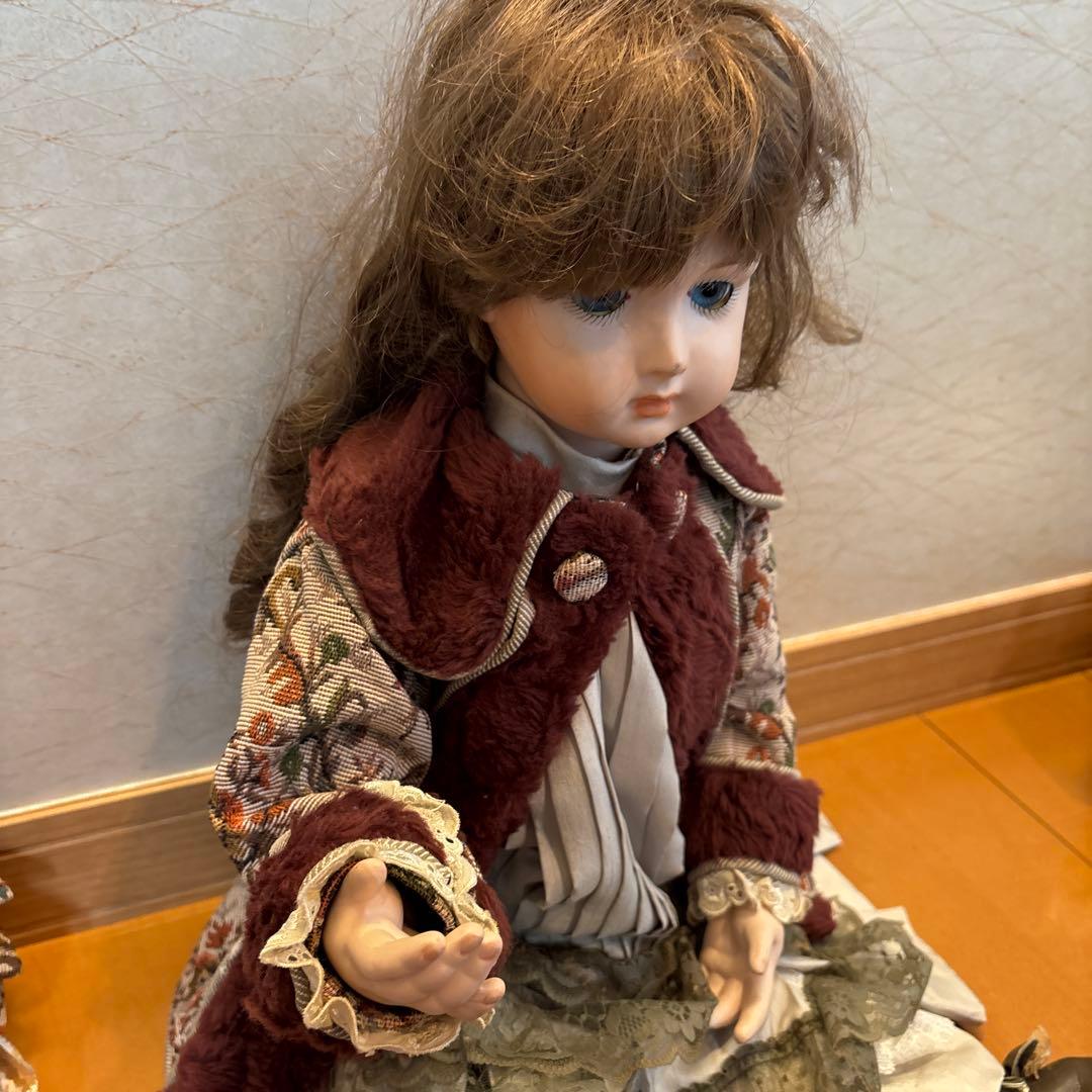 ビスクドール　アンティーク人形