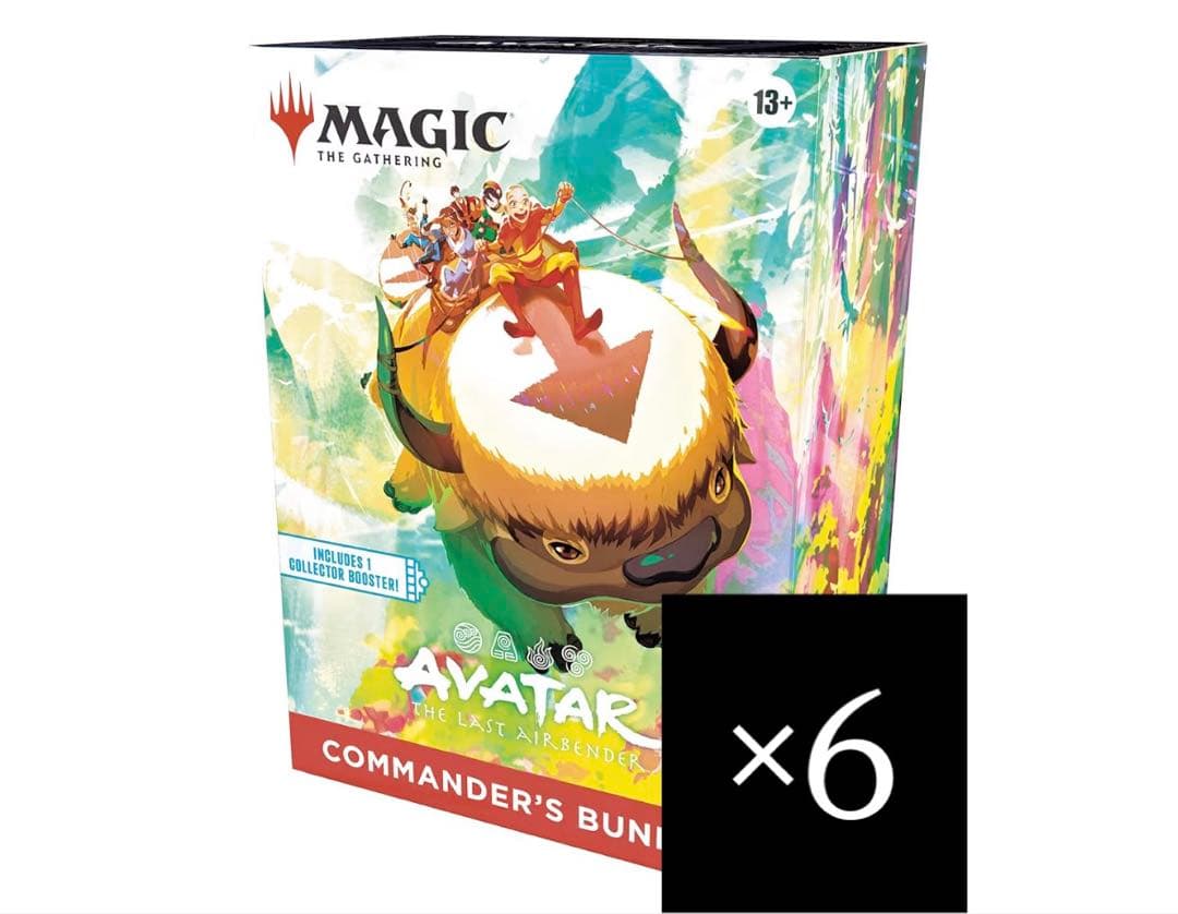 6box MTG Commander's Bundle インナーカートン