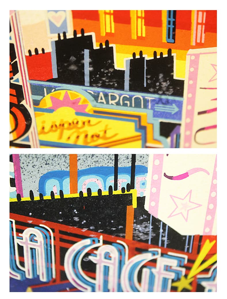 ヒロヤマガタ 【アメリカン イン パリス】 1986年 シルクスクリーン