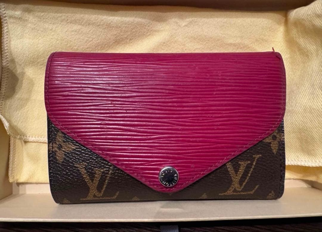 LOUIS VUITTON ルイヴィトン ポルトフォイユ マリールー 三つ折財布