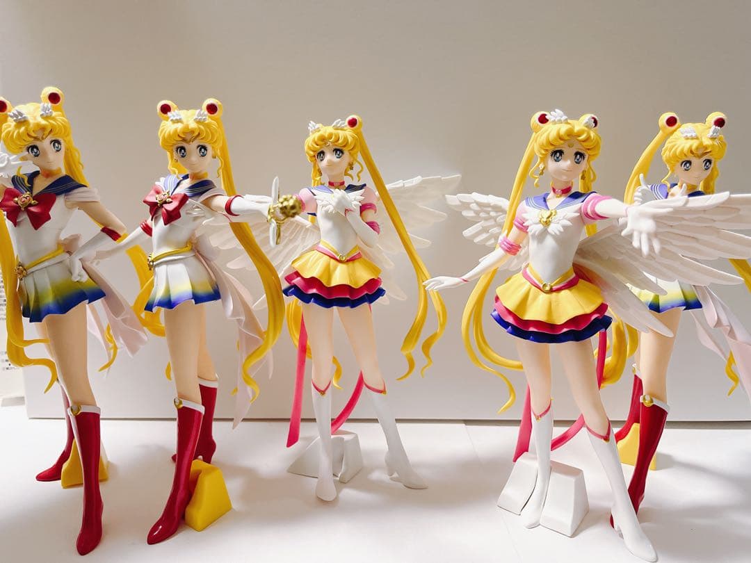 セーラームーン　GLITTER&GLAMOURS フィギュア　14体セット