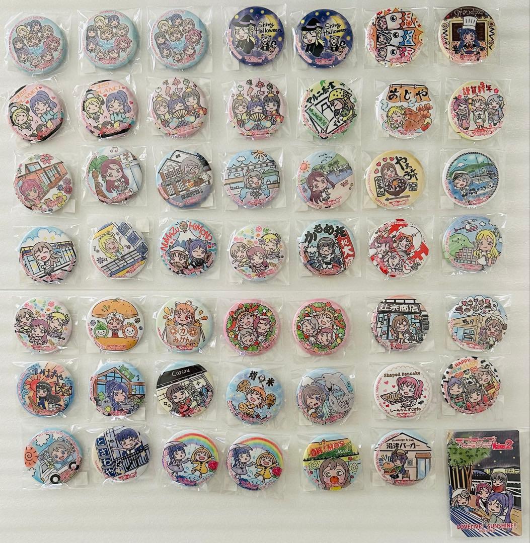 沼津　まちあるき缶バッジ　49個セット