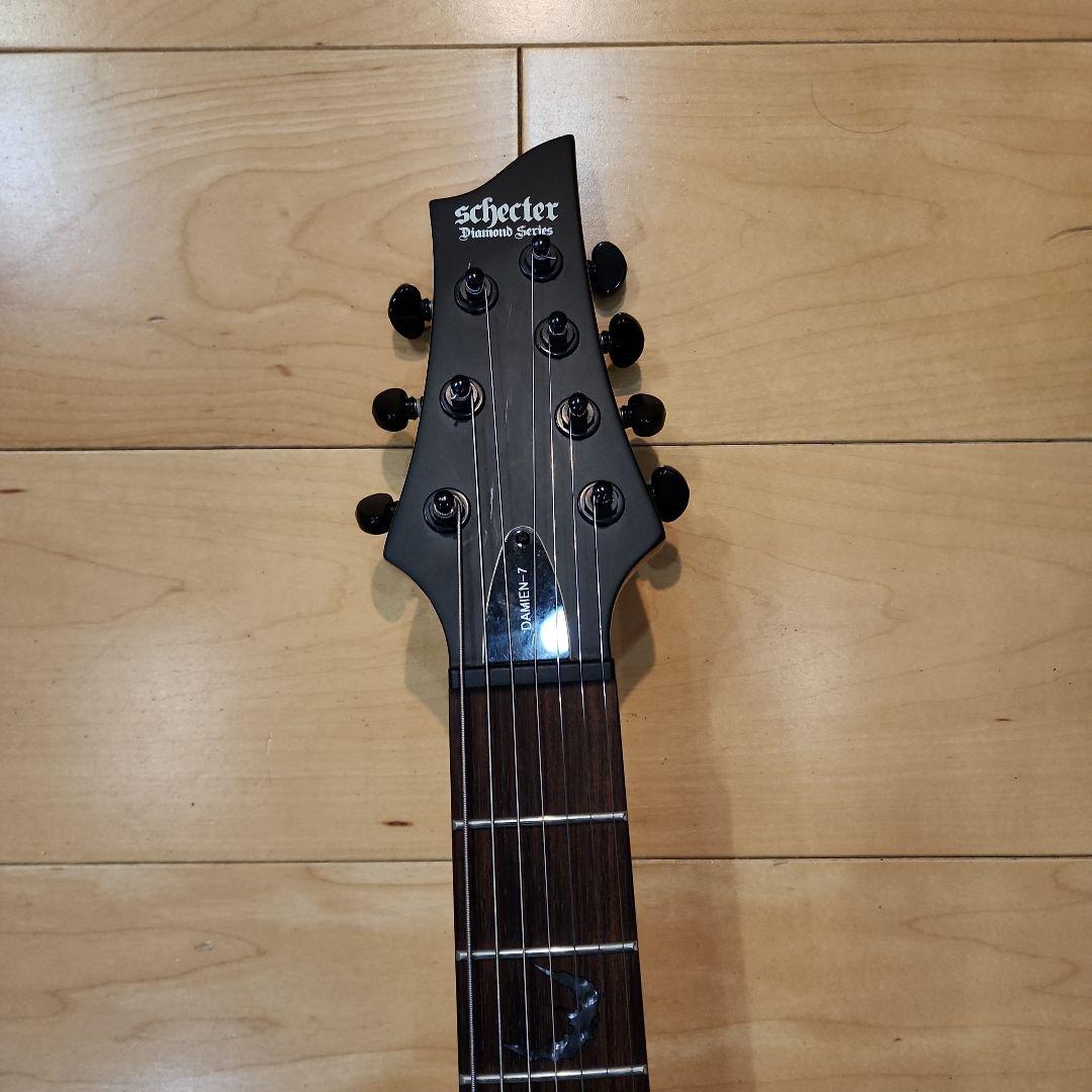 SCHECTER DAMIEN-7 AD-DM-7 7弦ギター マットブラック