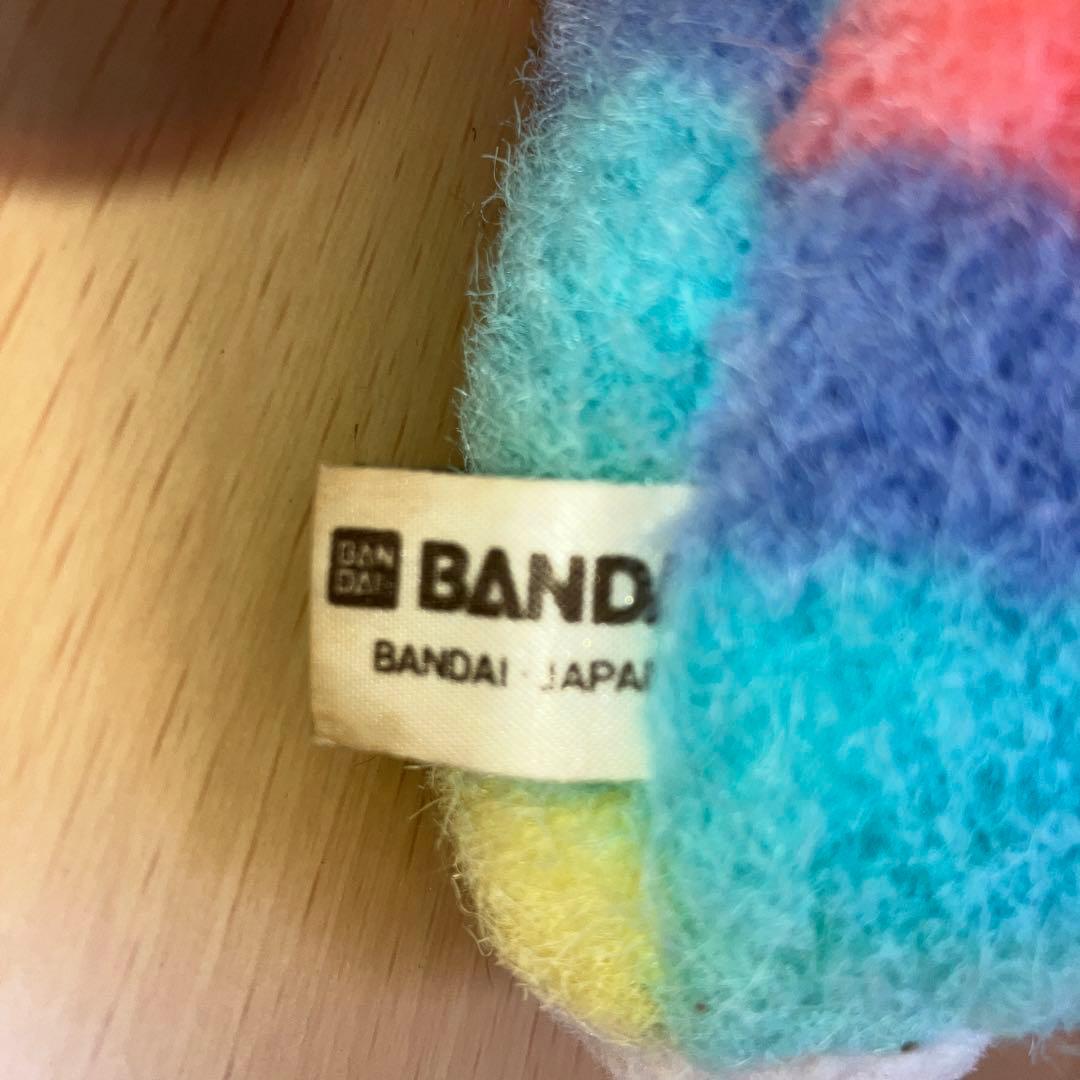 Petit Amourレインボー バンダイ ぬいぐるみ ウサギ 昭和レトロ