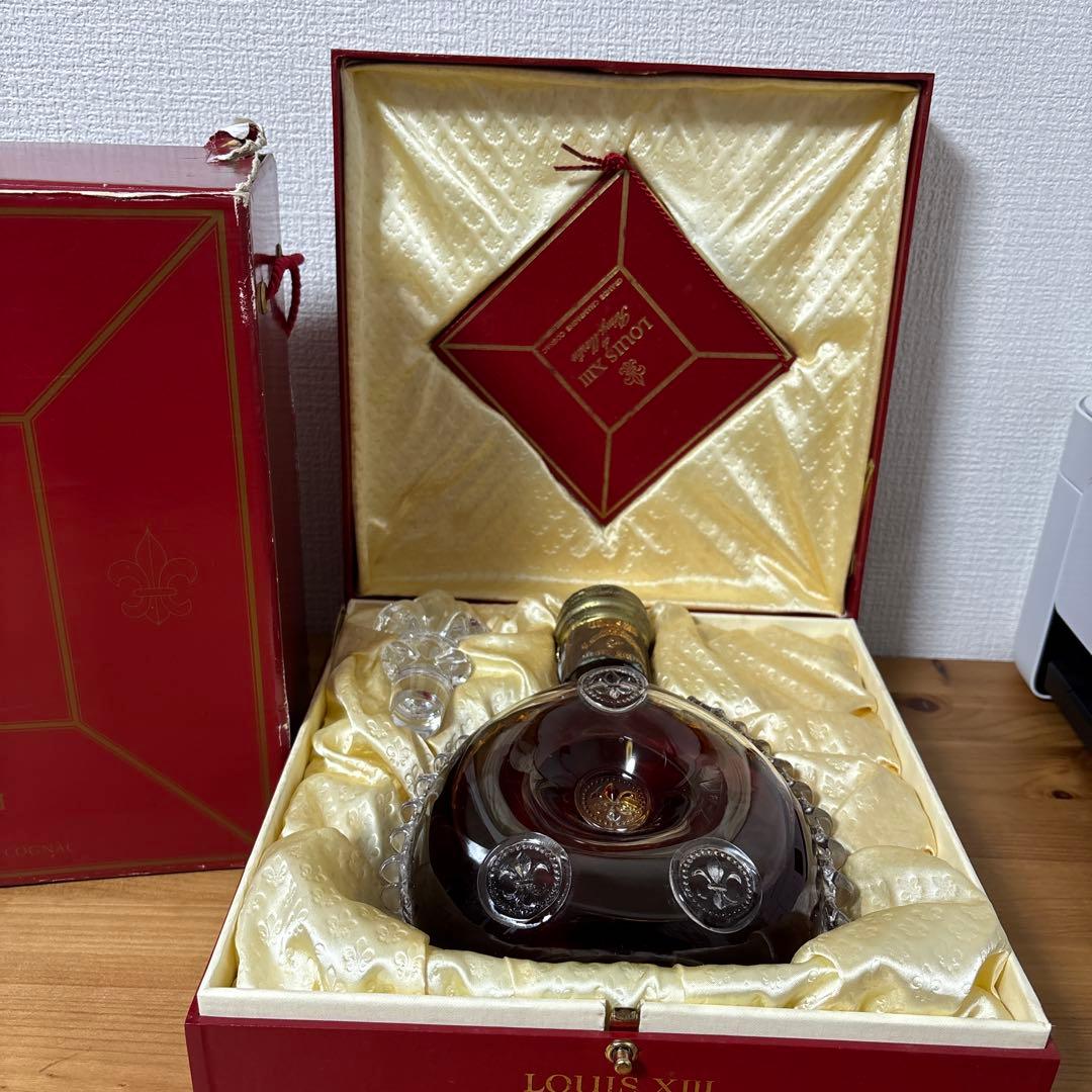 ルイ13世 レミーマルタン コニャック 金キャップ 700ml箱付き 未開栓 ⑵