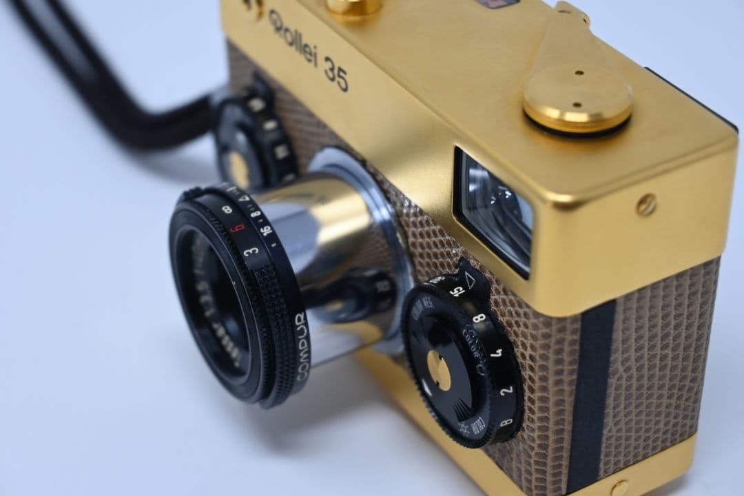 ローライ35 ゴールド Tessar 40mm Rollei GOLD 50周年