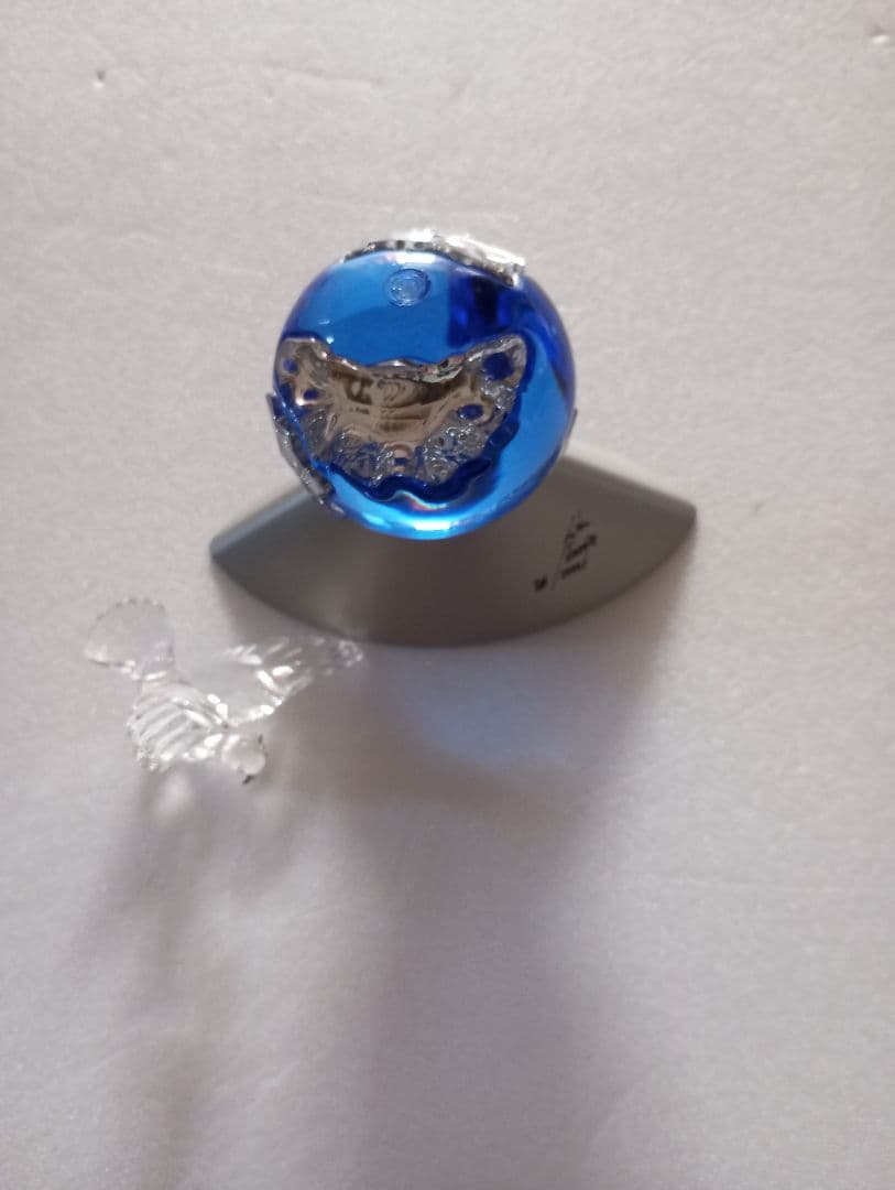 スワロフスキー❤ミレニアム❤地球と鳩❤クリスタルプラネット❤スワロ