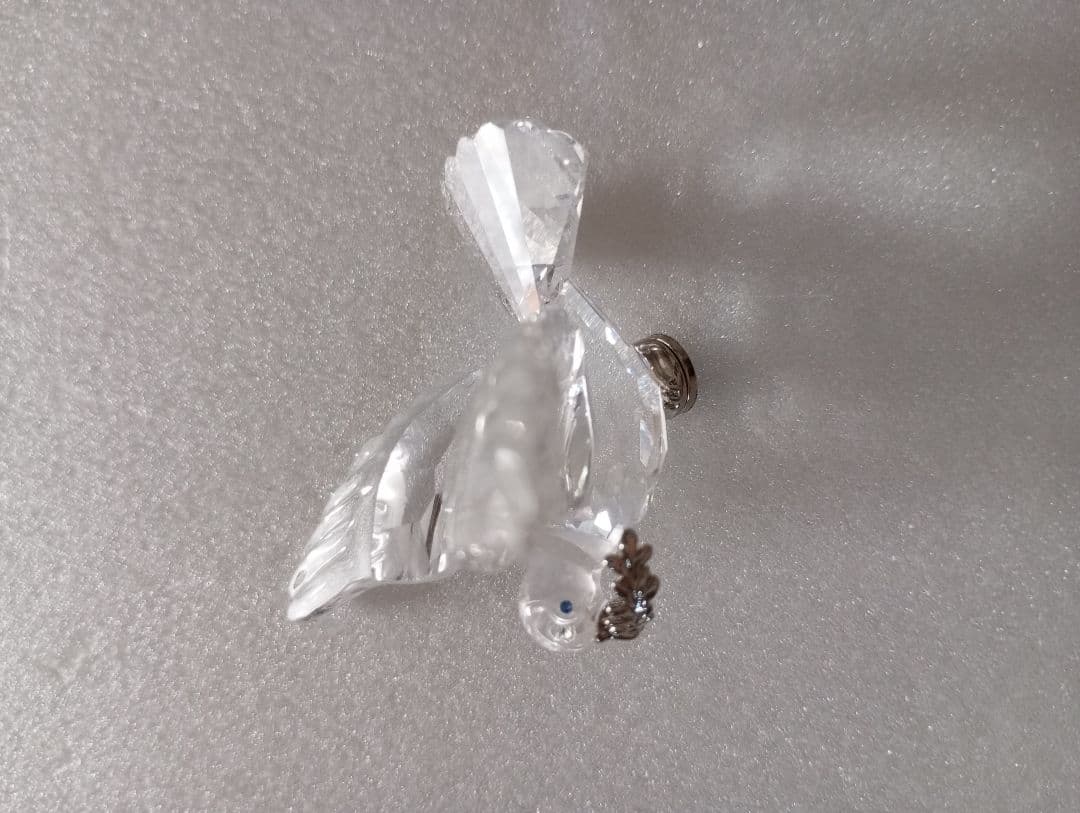 スワロフスキー❤ミレニアム❤地球と鳩❤クリスタルプラネット❤スワロ