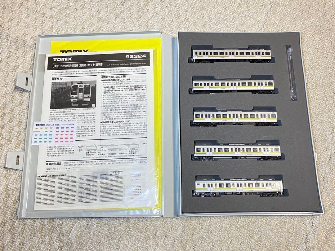 TOMIX トミックス　92324　JR211系3000近郊電車(房総色)セット