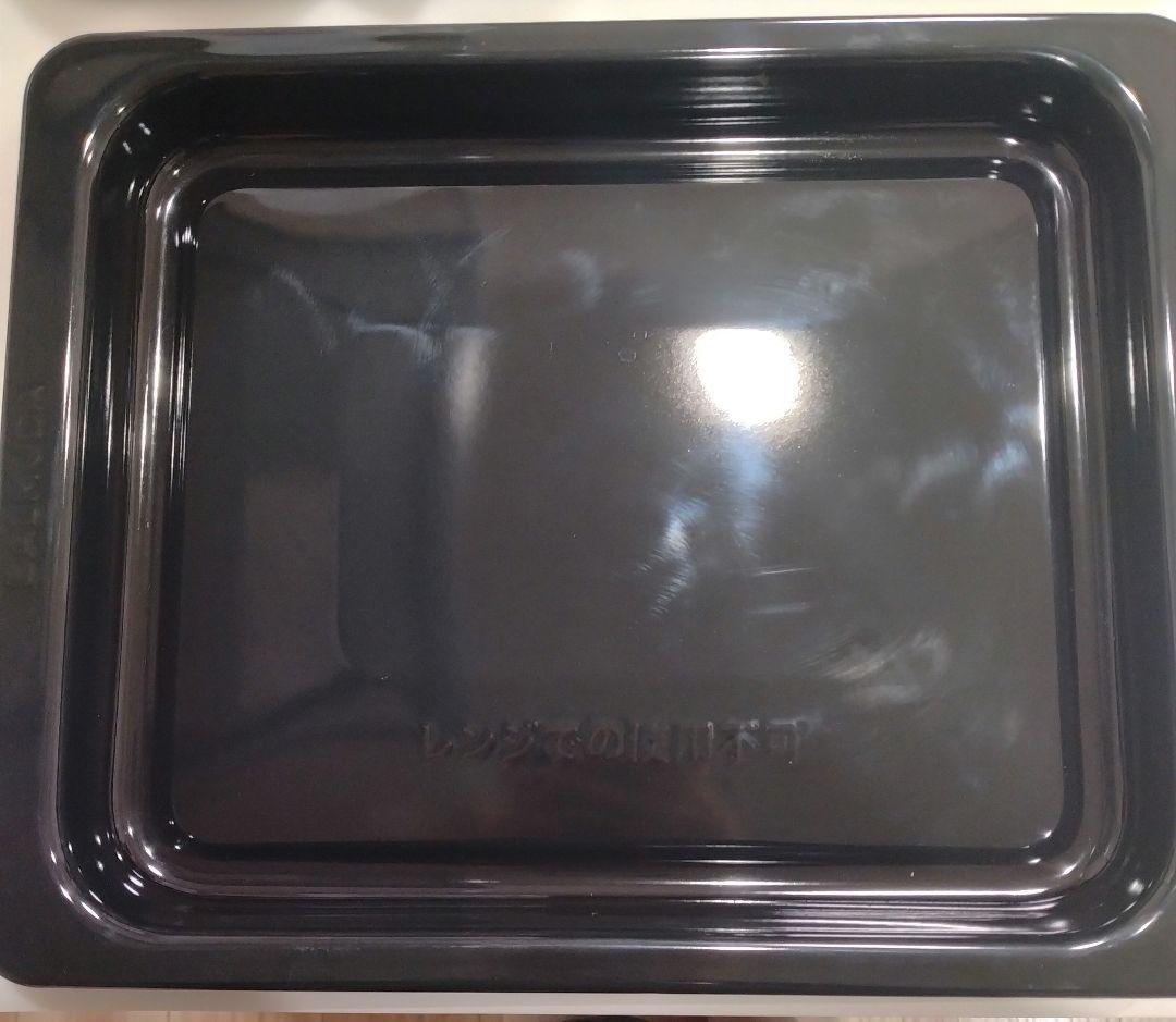 バルミューダオーブンレンジ K09A-BK　角皿　取説付　黒