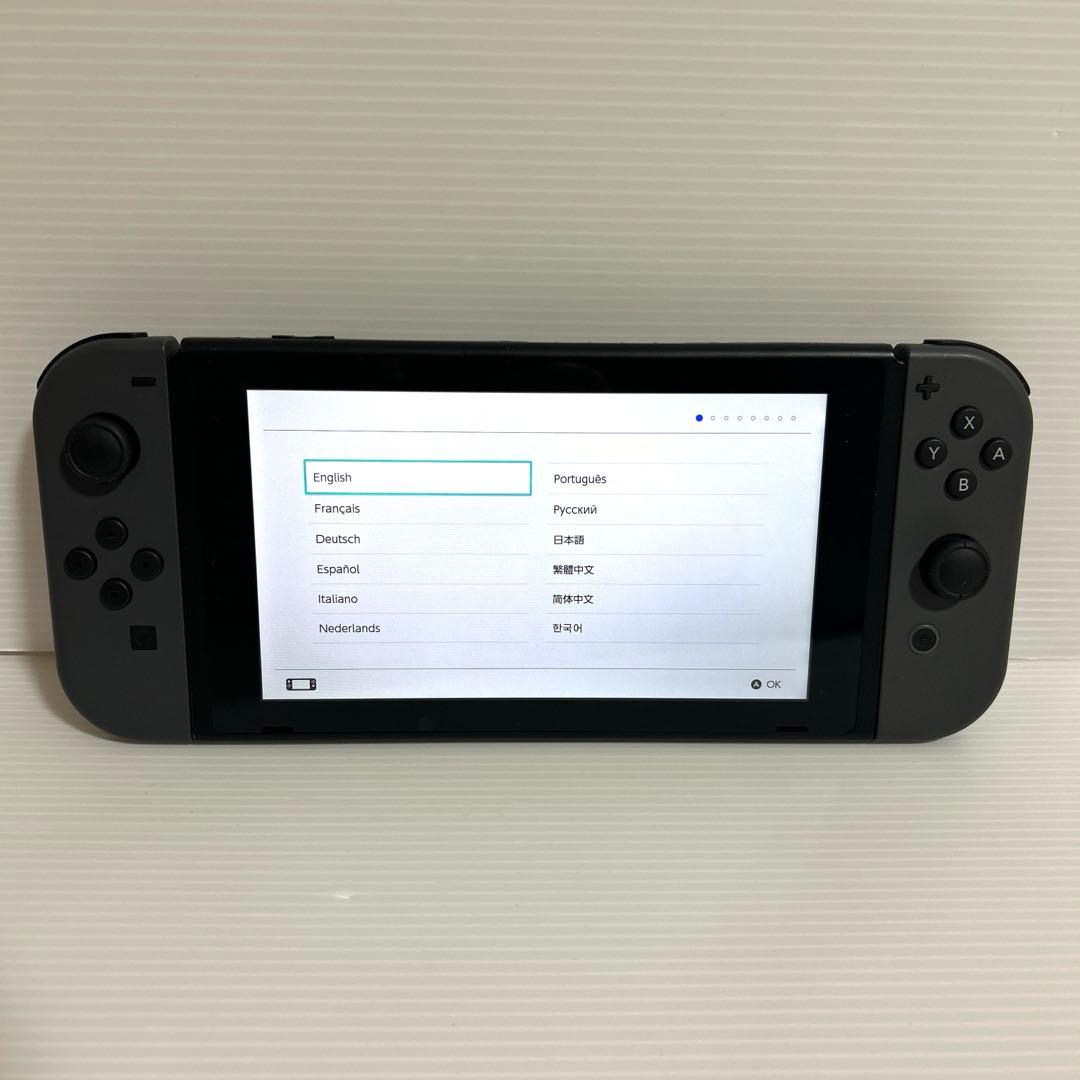Nintendo Switch 本体　ニンテンドースイッチ　グレー　動作確認済み