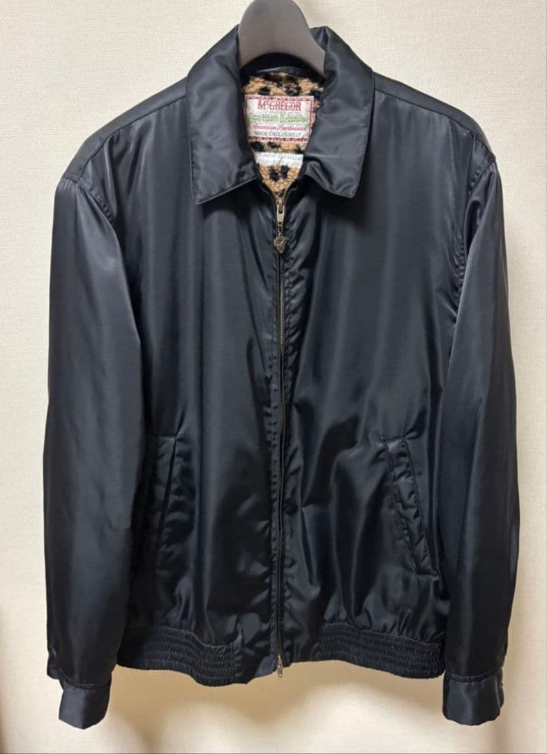 WACKO MARIA × McGREGOR ナイロンアンチフリーズ レオパード