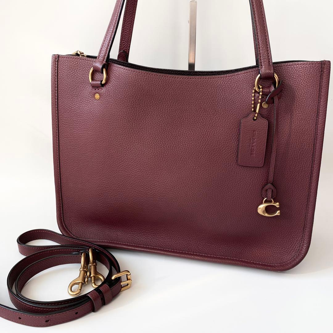 【最終値下げ】 美品 コーチ トートバッグ タイラー キャリーオール 2way