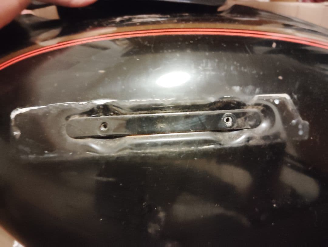 CB250Tタンク年季物