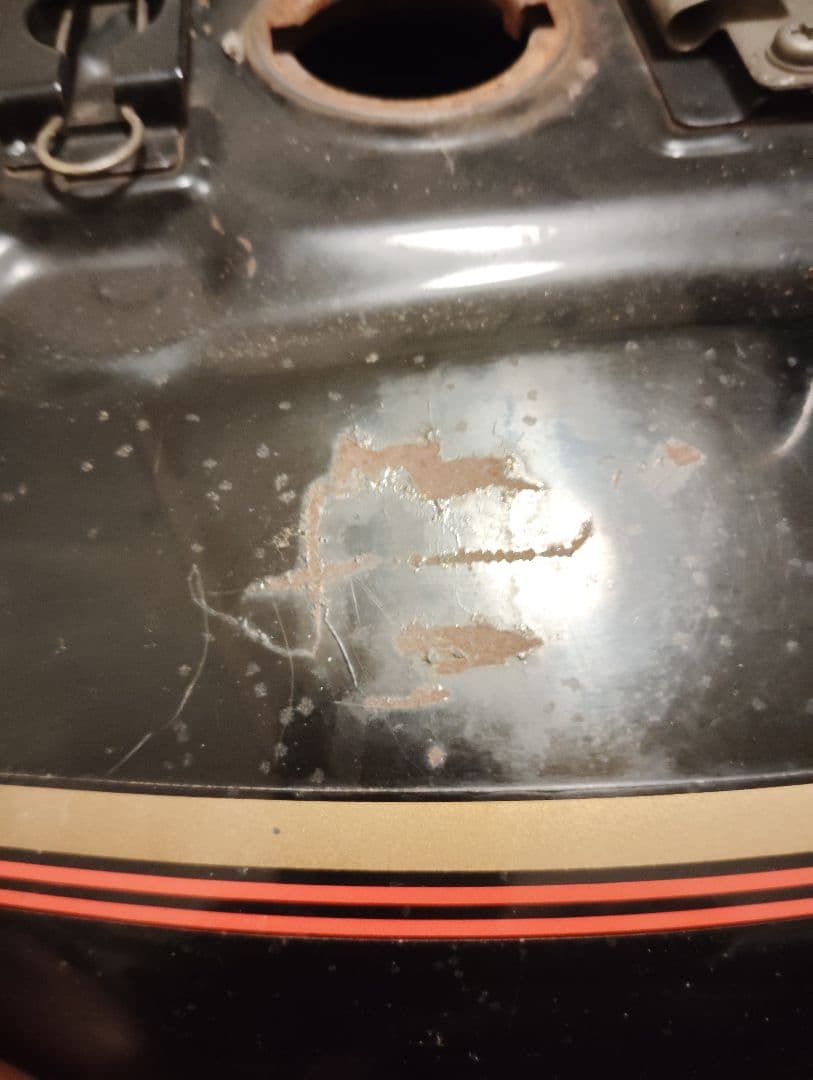 CB250Tタンク年季物