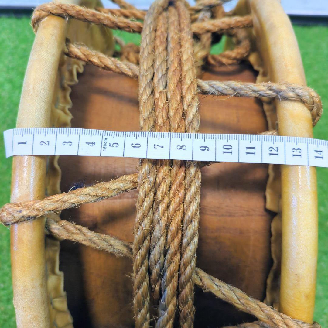 【良品】和太鼓 締太鼓 ケース　バチ付 和楽器　伝統芸能