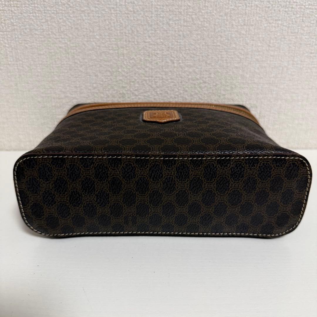 CELINE セリーヌ マカダム柄 バニティバッグ