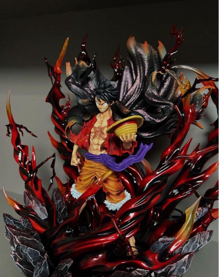 ワンピース ルフィ【覇王色覇気】 ガレージキット フィギュア POP1/8サイズ