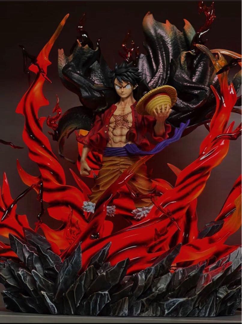 ワンピース ルフィ【覇王色覇気】 ガレージキット フィギュア POP1/8サイズ