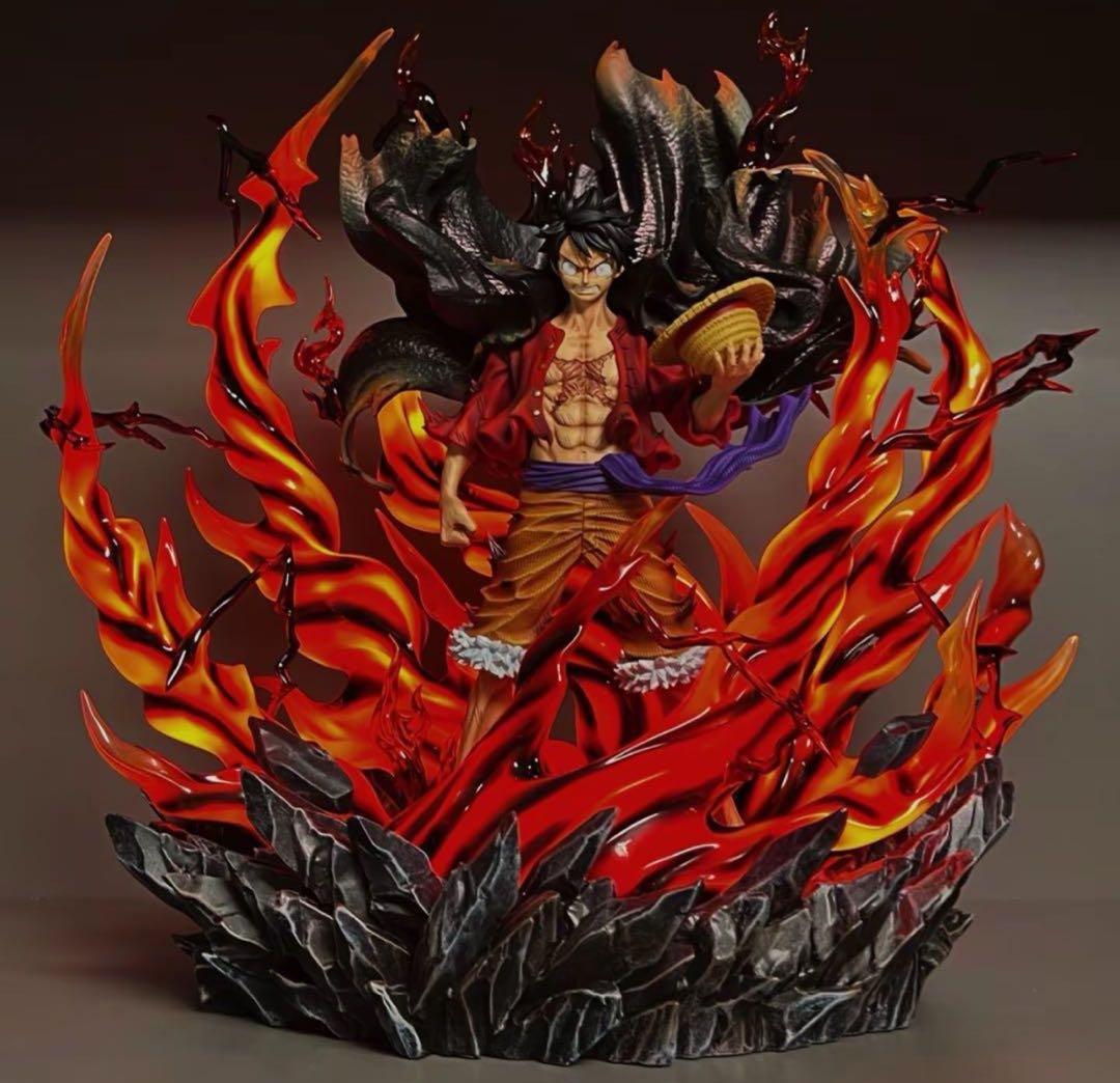 ワンピース ルフィ【覇王色覇気】 ガレージキット フィギュア POP1/8サイズ