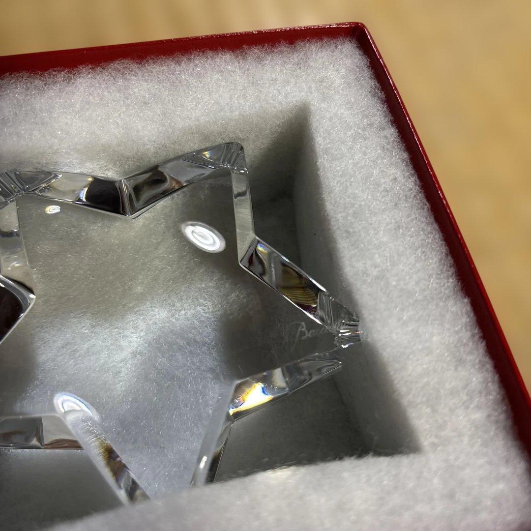 Baccarat バカラ Zinzinザンザンスター ペーパーウェイト