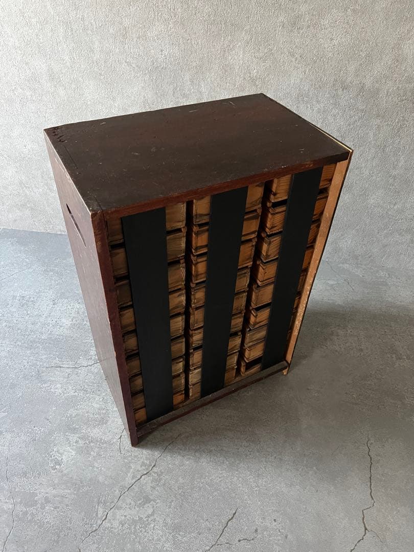 ペ*ス様 アンティーク木製引き出しタンス