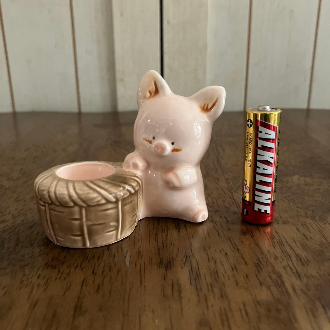 ザシキブタ　キャンドル立て　サンリオレトロ