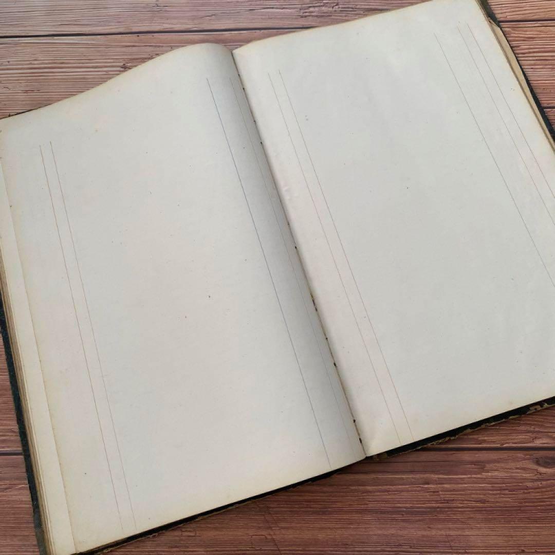 1800年代 フランス　大判帳簿１冊　c15