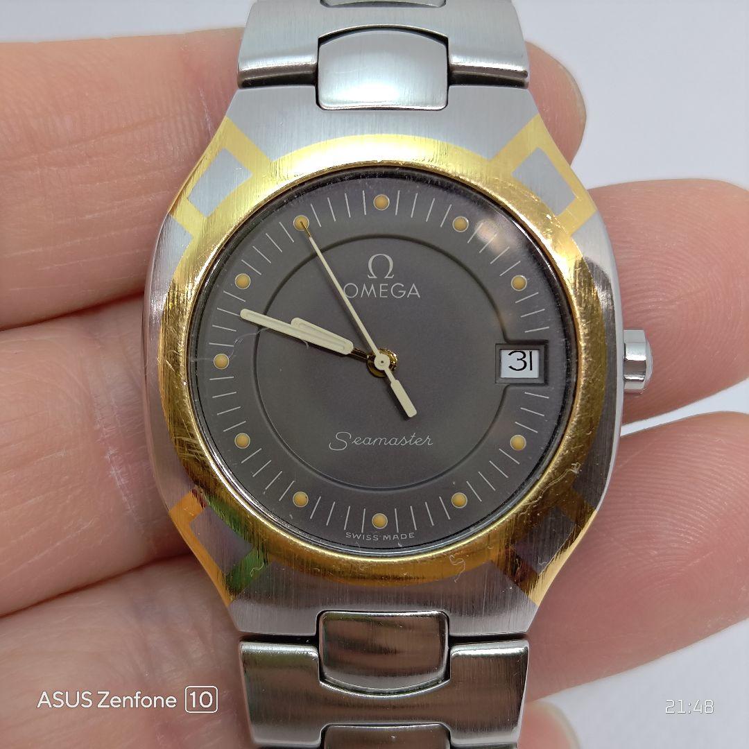 オメガ シーマスター ポラリス 稼働品 クォーツ
