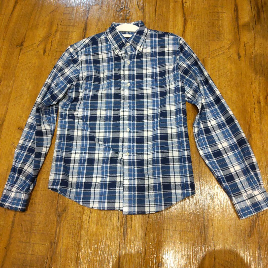 ラルフローレンメンズリネンチェックシャツ未使用