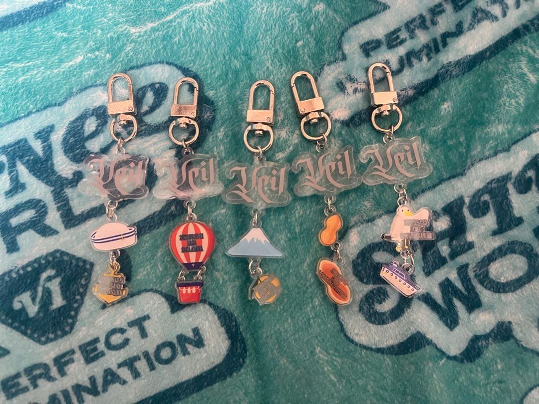 テミン Veil ガチャ ツアーキーホルダー 横浜 佐賀 静岡 千葉 神戸 태민