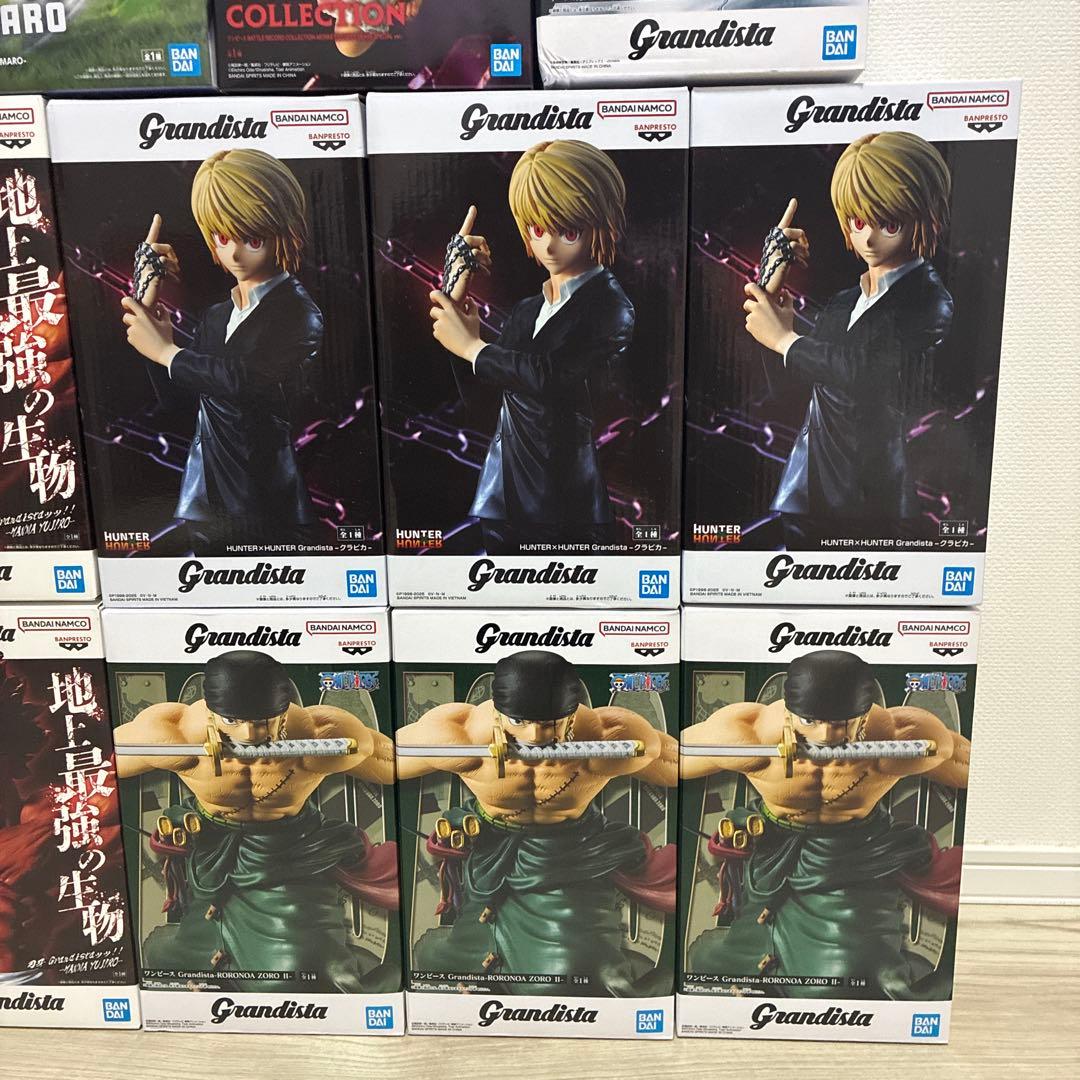 クラピカ・ネテロ・ゾロなど、プライズフィギュアまとめ売り