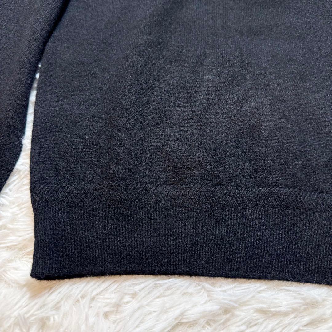 のんたろう様未使用級 パーリーゲイツ カシミヤ100% ニット セーター ロゴ刺