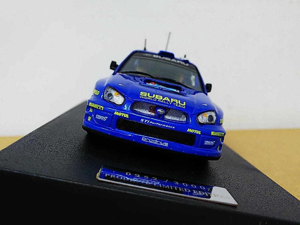 ディーラー2005 Subaru WRC Itally 1/43 インプレッサ