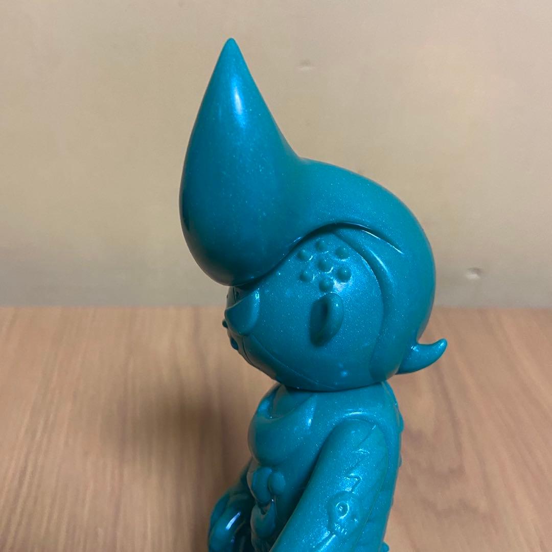 リアルへッド マッドバーバリアンズ 緑ラメ成型 未塗装 ソフビ 5416