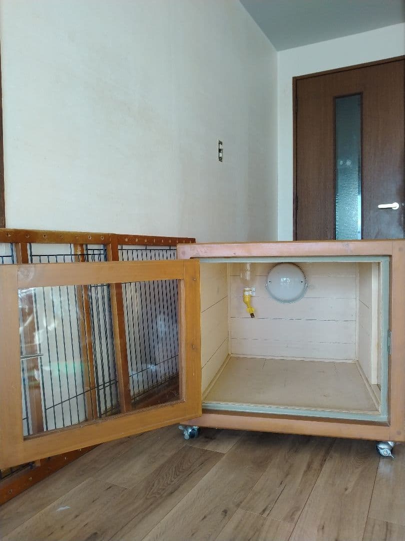 防音犬小屋　総ヒノキ無垢 特注　未使用 　26万円