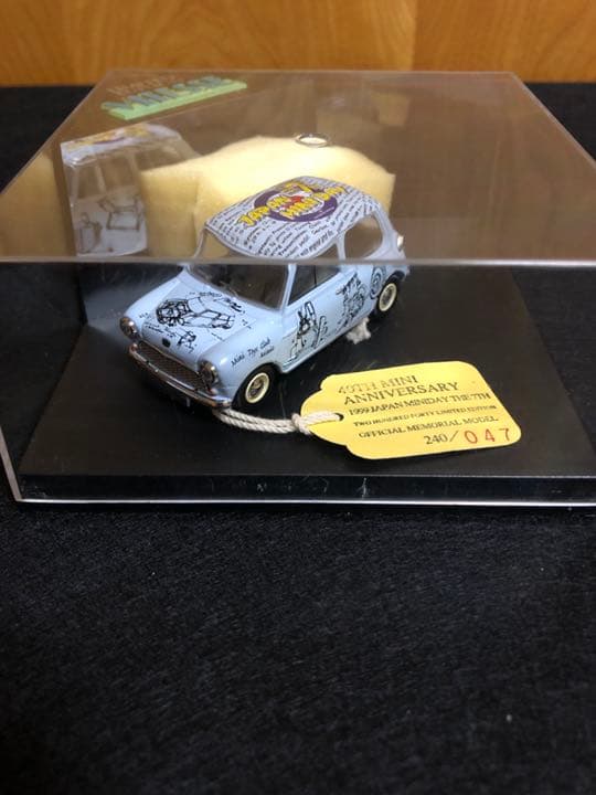 【限定】ミニクーパー　ミニカーjapan mini day1999年