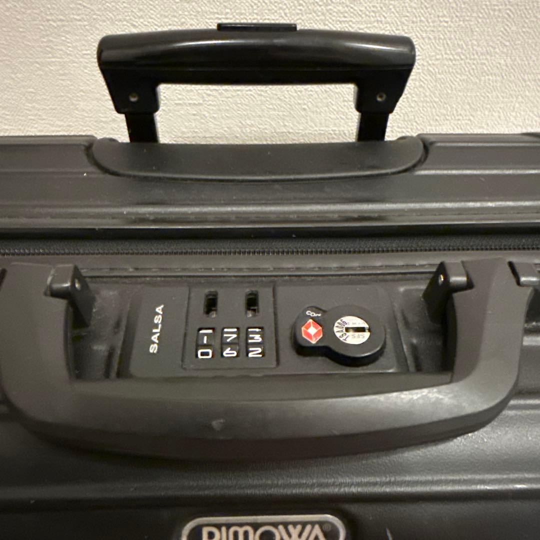 【不具合あり】スーツケース　RIMOWA サルサ　ビジネストローリー　ブラック