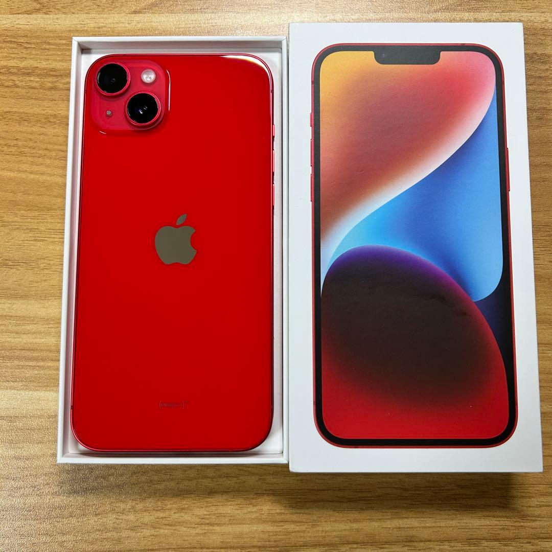 iPhone 14 Plus 128GB PRODUCT RED 本体 フリー