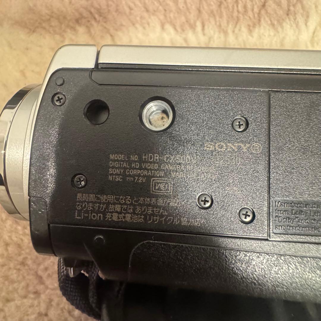 SONY ビデオ HDR-CX500V 完動品 付属多数