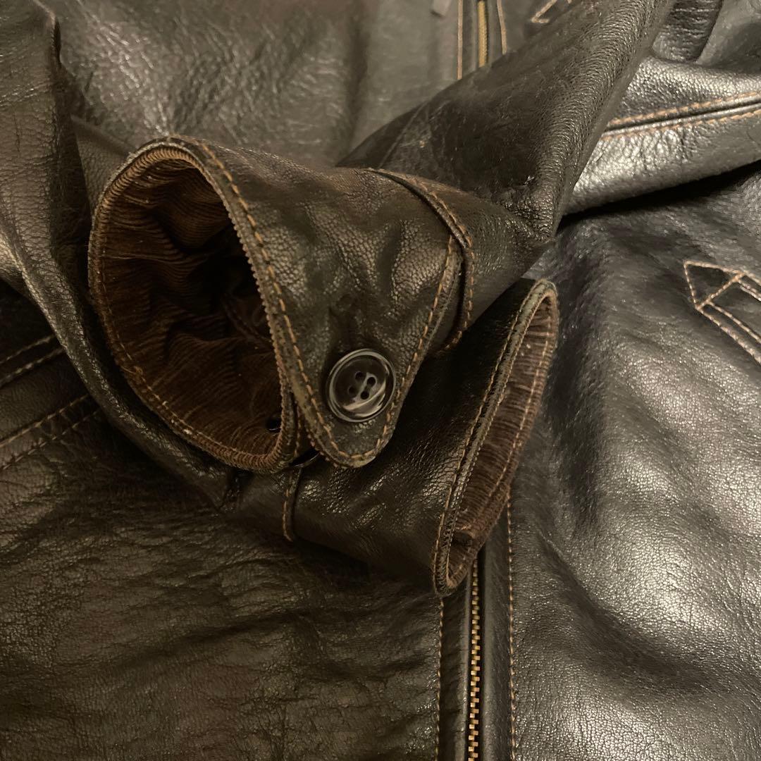 WESTRIDE ウエストライド　ゴートスキン　シングルライダース　36