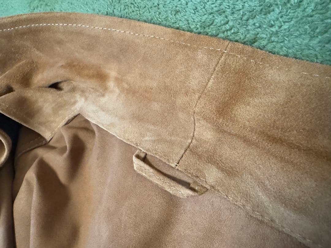 イタリア製EMMETI di Franco スエードジャケット ブラウン