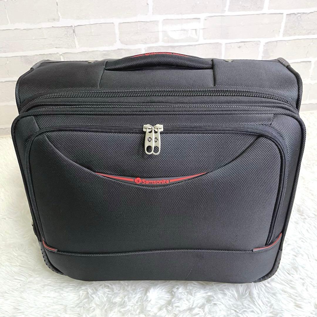 美品 サムソナイト 2WAY ビジネスキャリーケース 機内持込可能 出張