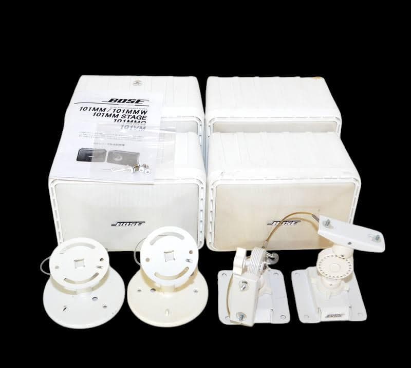BOSE 101MMW ボーズ スピーカー 4セット 純正ブラケット2セットほか