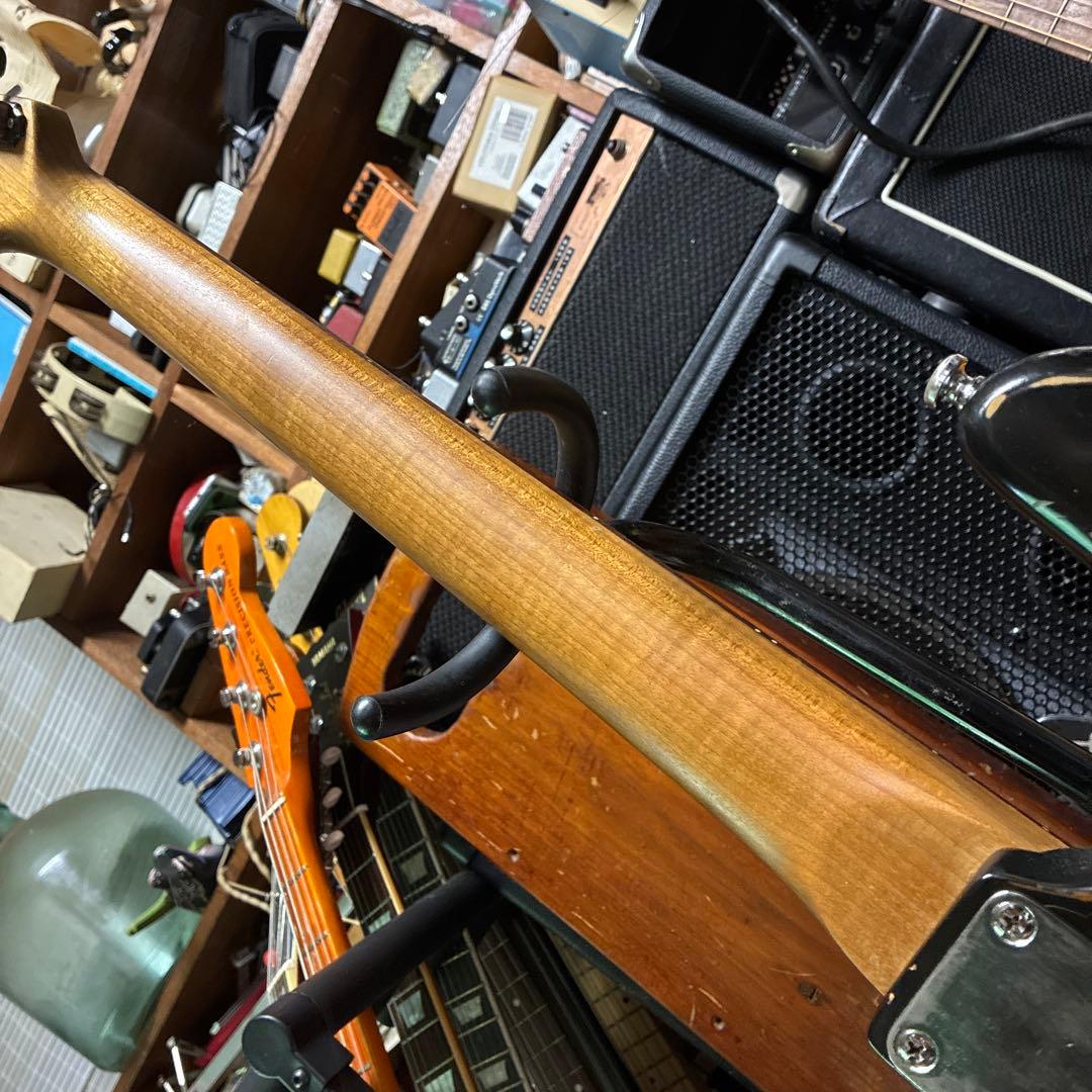 柾目ネック　ストラト　レリック　スラブボード