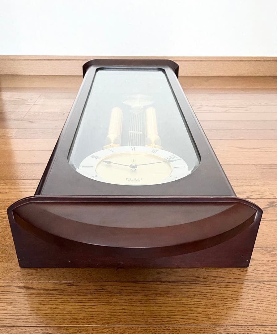 SEIKO セイコー エンブレム 振り子時計 掛時計 柱時計 HS303B