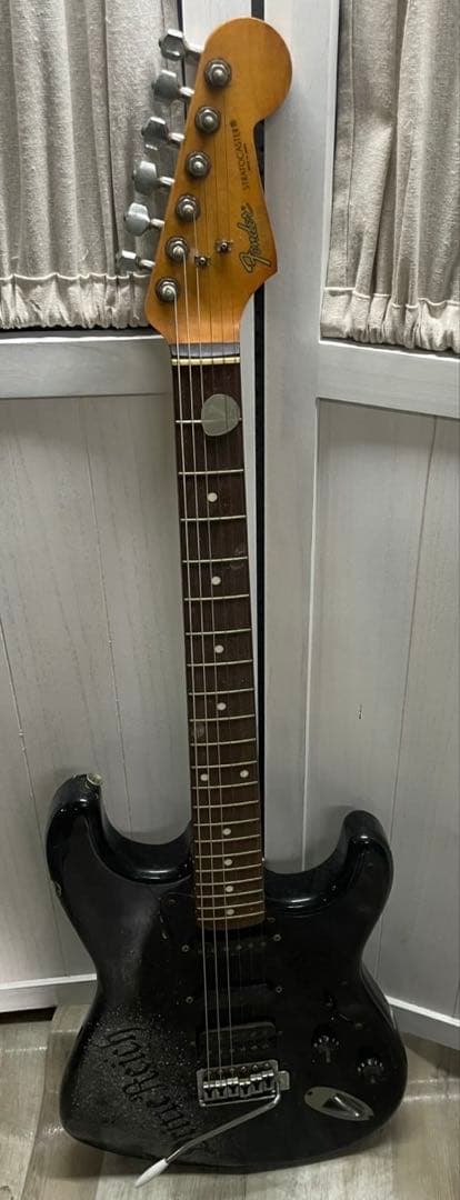 ストラトキャスタータイプ エレキギター ブラック